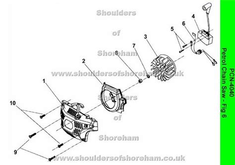 Ryobi Chainsaw Parts Diagram