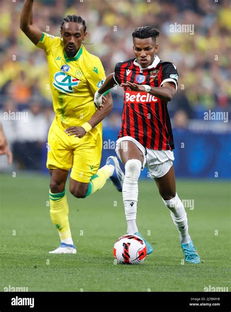 HICHAM BOUDAOUI Of OGC NICE In Action During The Match Of The Final Of