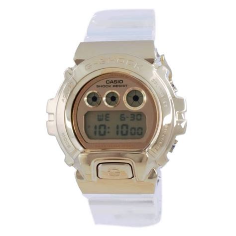 Casio G Shock Glacier Gold GM 6900SG 9JF Sakurawatches