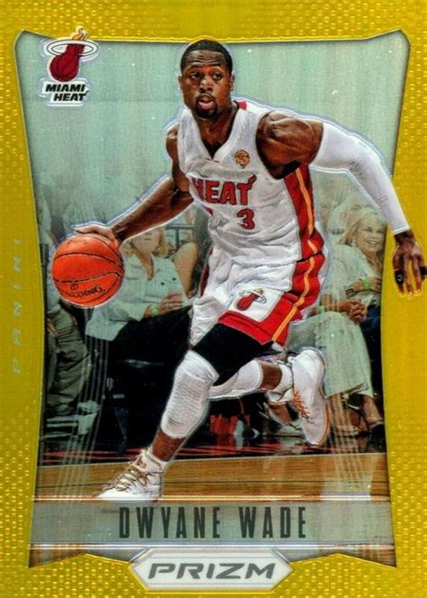 Dwyane Wade 2012 Prizm 77 Gold 10 Price Guide Sports Card Investor