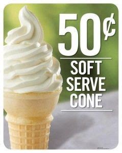 $.50 Soft Serve Cone at Burger King! | Soft serve cone, Soft serve ...