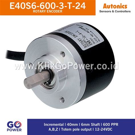 Jual Autonics ROTARY ENCODER E40S6 600 3 T 24 Di Lapak PT SAHABAT MITRA