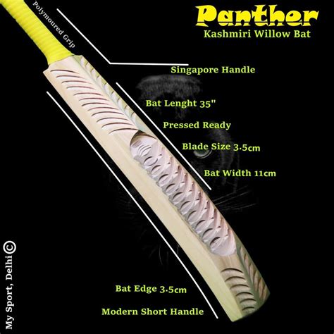 Panther Kashmir Willow Hard Tennis Bat At Rs 1280 Kashmir Willow Bat