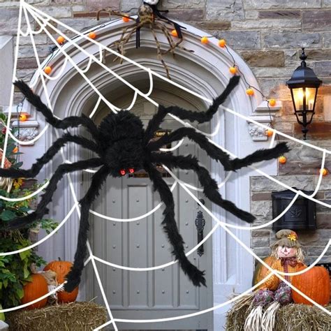 Halloween Aranha Gigante Triangular Enorme Teia De Aranha 55 OFF