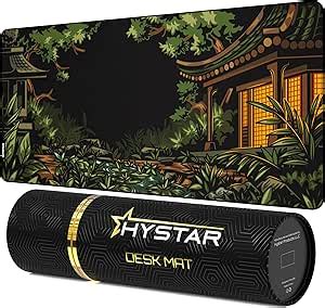 Amazon Hystar Alfombrilla De Mouse Extendida Para Juegos