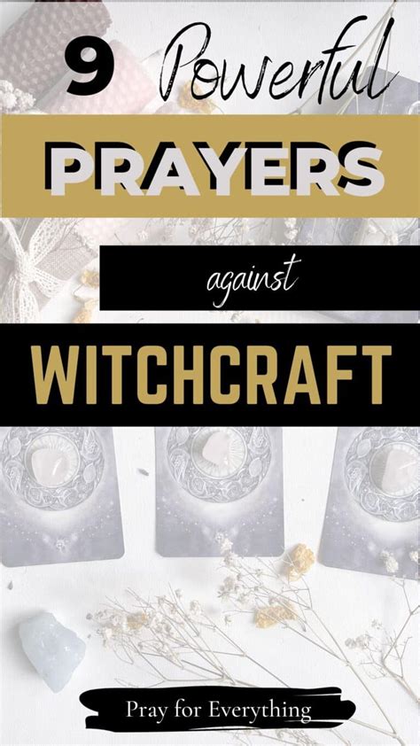 Powerful Prayers Against Witchcraft