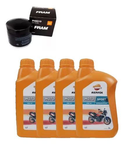 Repsol 15w50 Kit Troca Óleo Ducati Diavel Monster Ph6019 Parcelamento