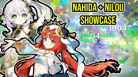 Genshin Impact Nahida C2R1 On Nilou Team Showcase YouTube