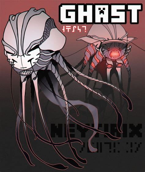 Ghast By Neytirix On Deviantart Minecraft Art Minecraft Drawings Minecraft Anime