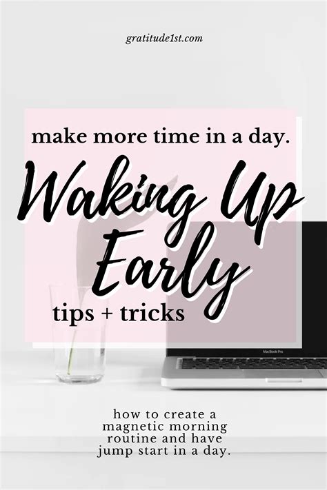 How To Wake Up Early To Increase Your Productivity Creativity And