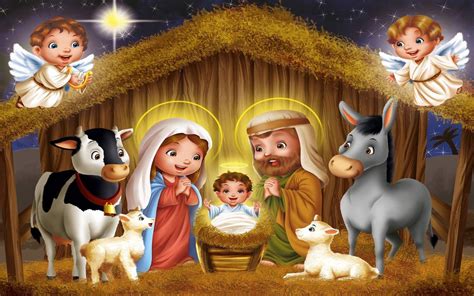 Catholic Christmas Nativity Wallpapers Top Free Catholic Christmas