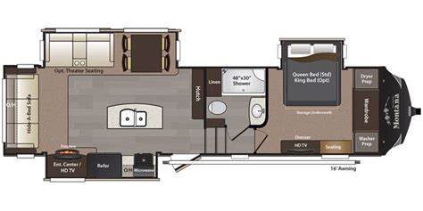 High Country Montana Rv Floor Plans / Montana High Country Luxury Fifth ...