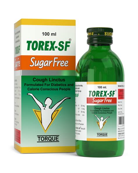 Torex-sf Cough Syrup - Torque Pharma