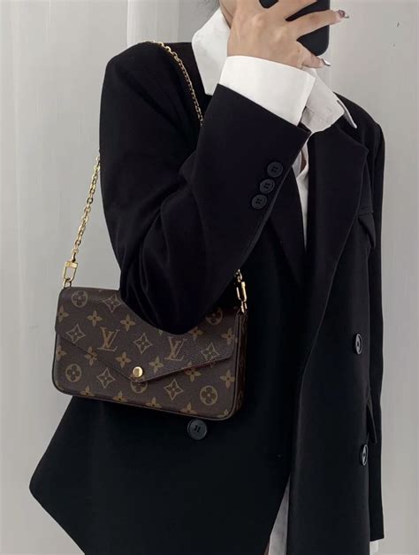 Felicie Pochette Louis Vuitton Outfit Purse Outfit Lv Pochette Louis