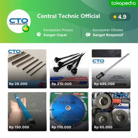 Toko Central Technic Official Online Produk Lengkap Harga Terbaik