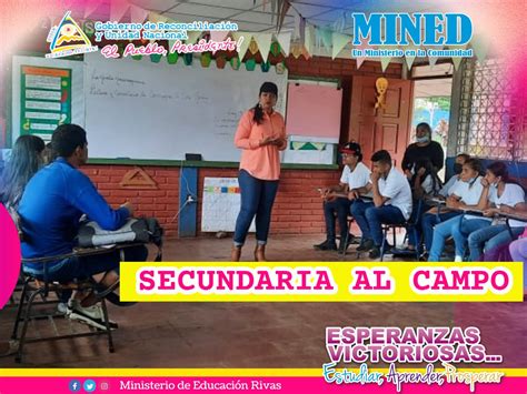 Ministerio de Educación Nicaragua on Twitter RT MINED RIVAS