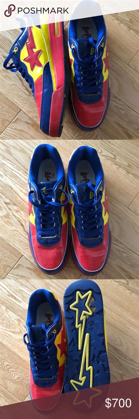 Bape Roadsta Dc Comics Superman Dc Comics Superman Superman Bape Shoes