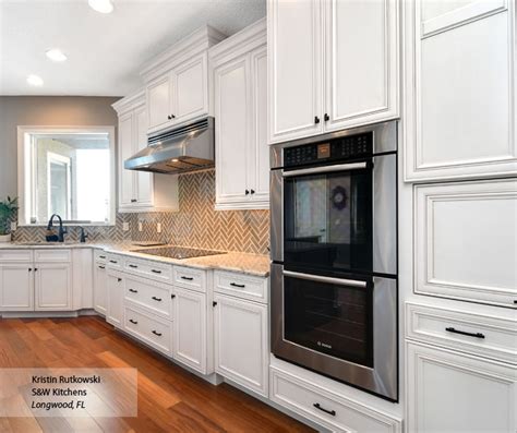 White Glazed Maple Kitchen Cabinets | Cabinets Matttroy