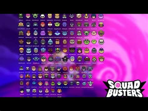 Squad Busters All Characters And Chests YouTube