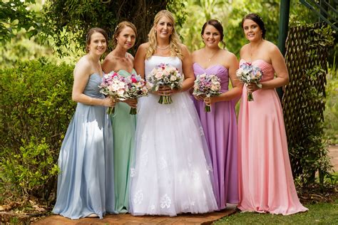 True Bride Multi Colour Bridesmaid Dresses