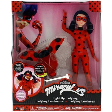 Кукла Miraculous Lady Bug, Леди Баг с крыльями, 27см, 39971, Bandai
