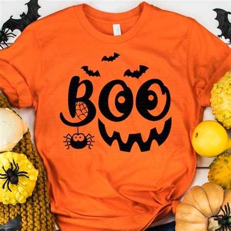 Halloween Svg Boo Svg File Silhouette Cutting File Cricut Etsy