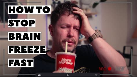 How To Stop Brain Freeze Fast Youtube