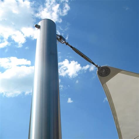 70mm Mast mit Augbolzen | Lisori Sonnensegel GmbH 