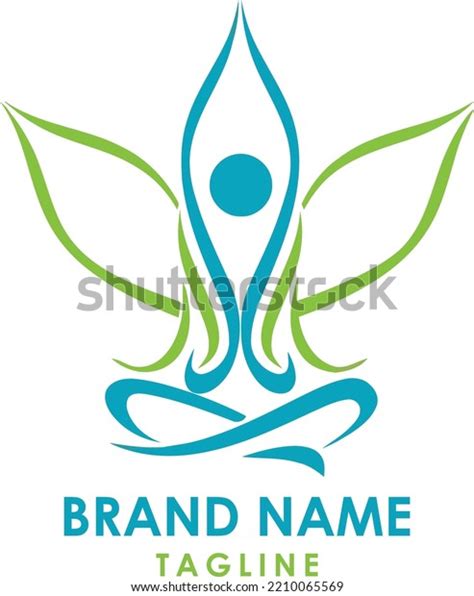 Health Wellness Logo Design Stock Vector (Royalty Free) 2210065569 ...