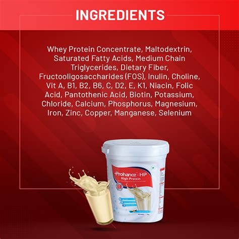 Prohance Hp High Protein Sugar Free Powder G Cureka