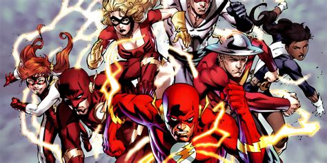 The Flash Every Comics Character Connected To The Speed Force Ranked