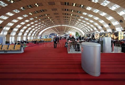 Air France Terminal At Charles De Gaulle International Airport