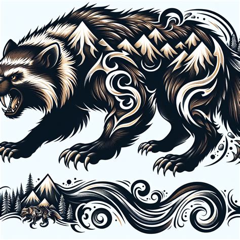 Best Wolverine Animal Tattoo Ideas | Vondy