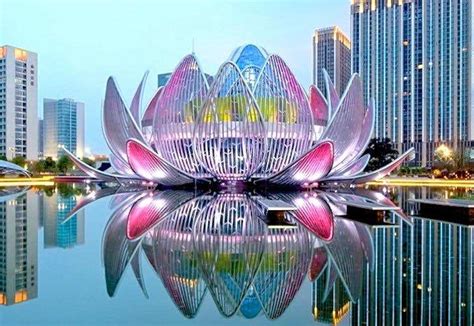 New Building In China Is Shaped Like A Lotus Flower