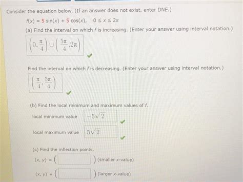 Solved Consider The Equation Below If An Answer Does Not