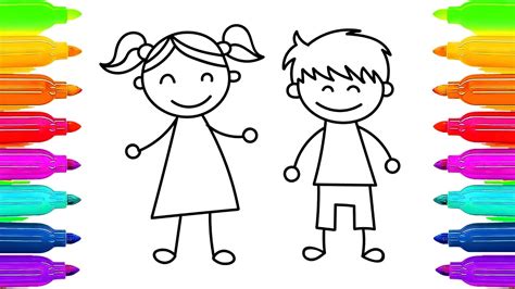 People Drawing For Kids at GetDrawings | Free download