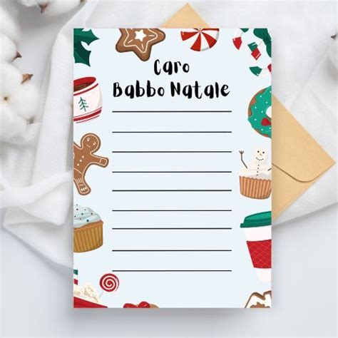 Lettere Per Babbo Natale Da Stampare Pack Con Modelli