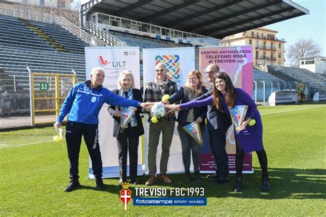 Il Treviso Calcio Si Tinge Di Rosa In Occasione Della Giornata