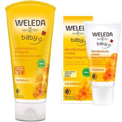 WELEDA Bio Baby Calendula Waschlotion Shampoo 1 X 200ml Bio Baby