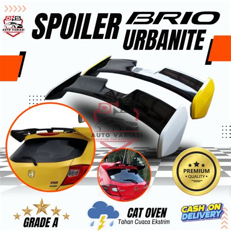 Jual Spoiler Honda All New Brio Urbanite 2018 Sampai Sekarang Kualitas