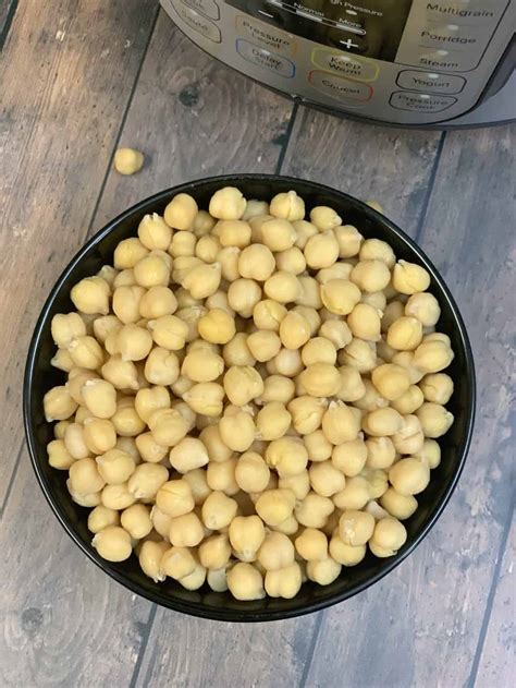 Instant Pot Chickpeas Soak And No Soak Method Indian Veggie Delight