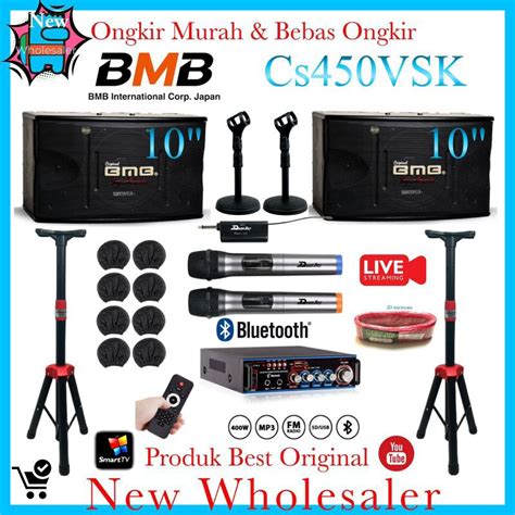 Jual Paket Sound System Bmb Cs V Sk Original Inch Speaker Super