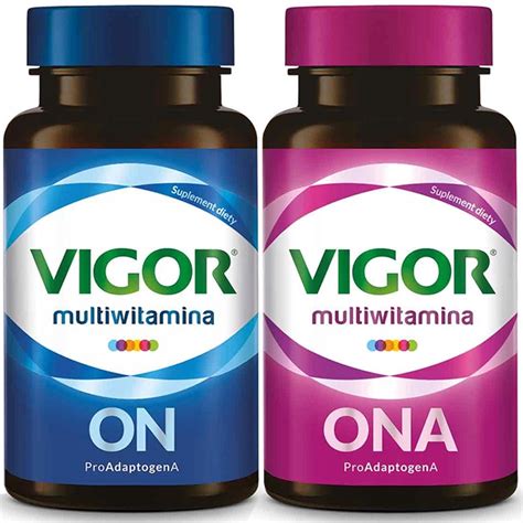 Vigor Multiwitamina Ona On Witaminy I Minera Y Zestaw Dla Par X X