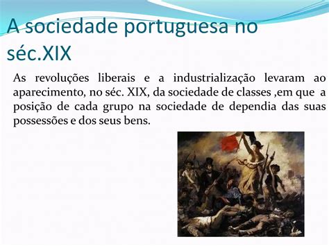 Sociedade portuguesa no século xix PPT Download Gratuito