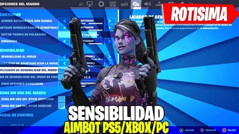 La Mejor Sensibilidad Para Mando En Fortnite Mejor Configuraci N