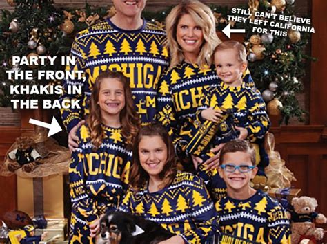 An anatomy of Jim Harbaugh's cursed holiday catalog cover | Golf News ...