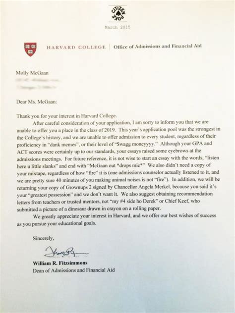 Somebody Give This High Schooler An Award For Her (Fake) Harvard ...