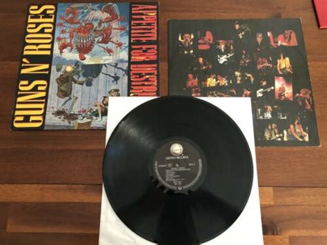 Popsike Guns N Roses Appetite For Destruction Banned Album Cover