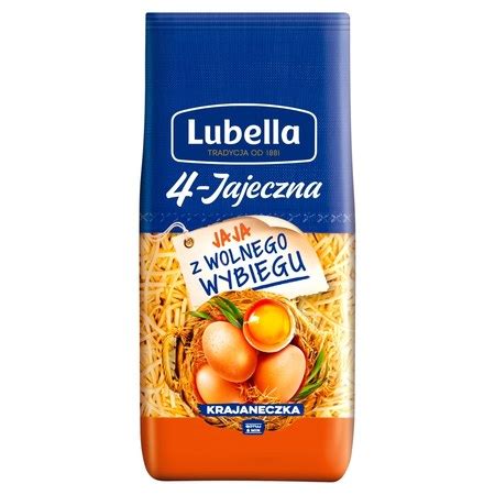 Lubella 4 Jajeczna Makaron krajaneczka 200 g promocja PSS Społem