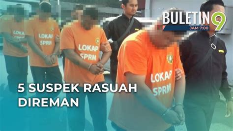 Lima Lelaki Direman Enam Hari Minta Rasuah Rm Youtube